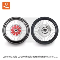 lvbu wheel 16 29 inch 700cc wheel 250w 500w bldc gear motor all in one ebike kit with batttery one piece