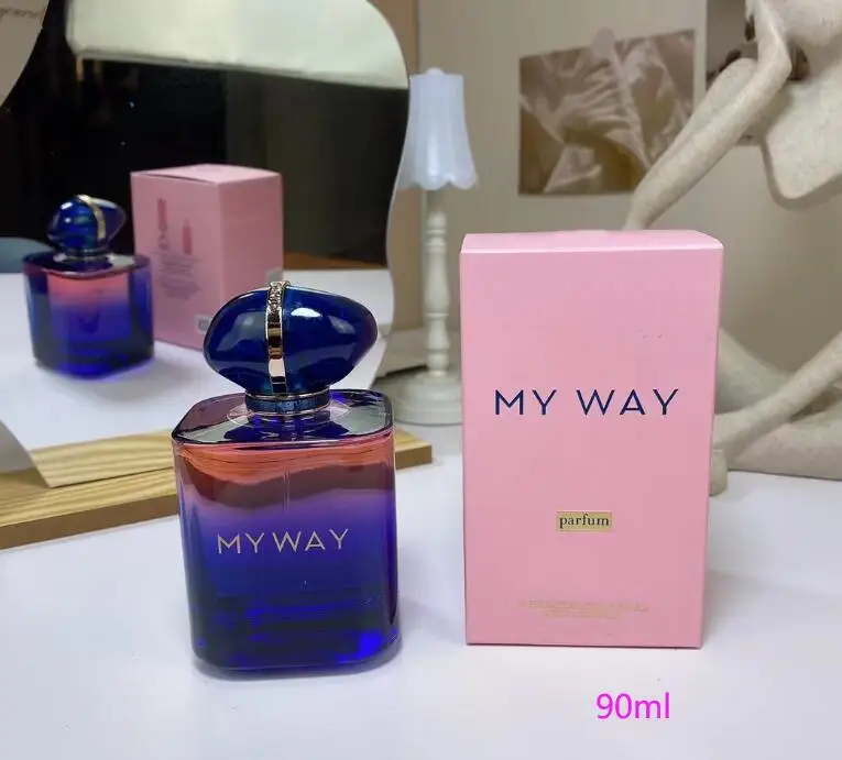 

top quality brand women my way intense perfume floral long lasting natural taste with atomizer for men fragrances
