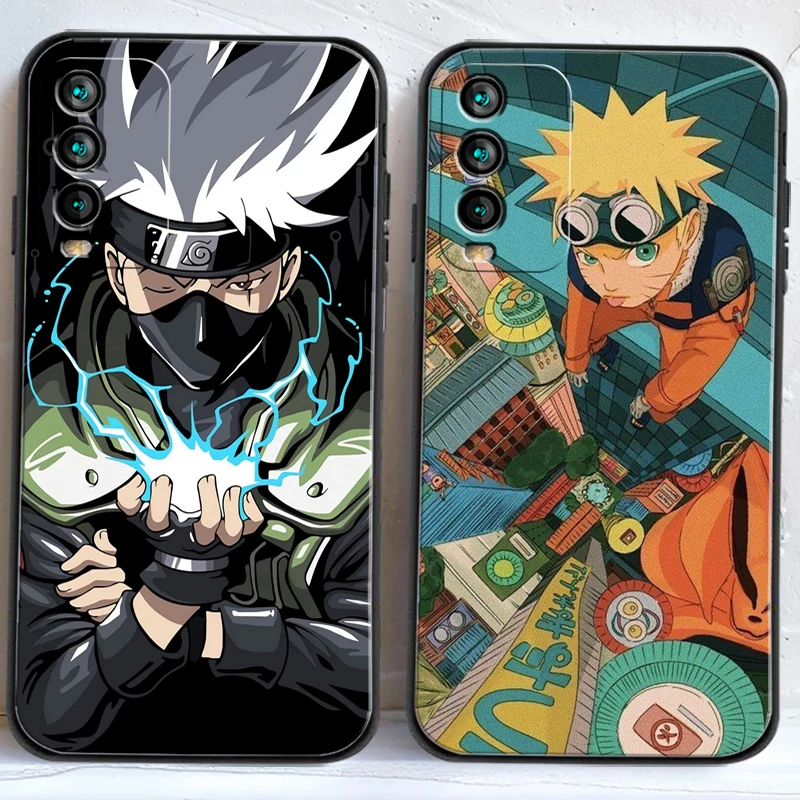 

Naruto Sasuke Cartoon Phone Cases For Xiaomi Redmi 10 Note 10 10 Pro 10S Redmi Note 10 5G Soft TPU Back Cover Carcasa