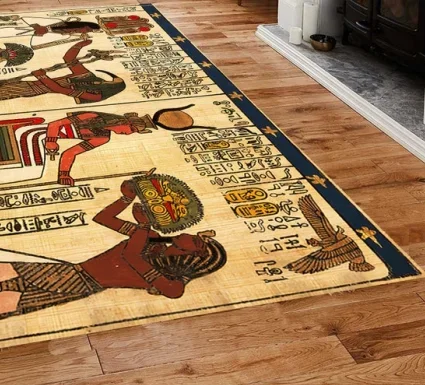 Египетский ковер с узором Бога Солнца Невероятные обереги-оракулы Современный