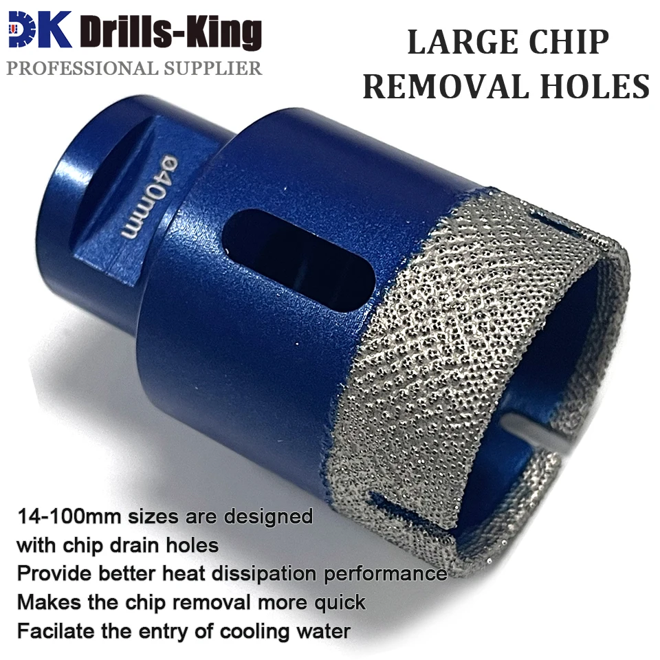 Алмазная коронка для керамической плитки 6-68 мм