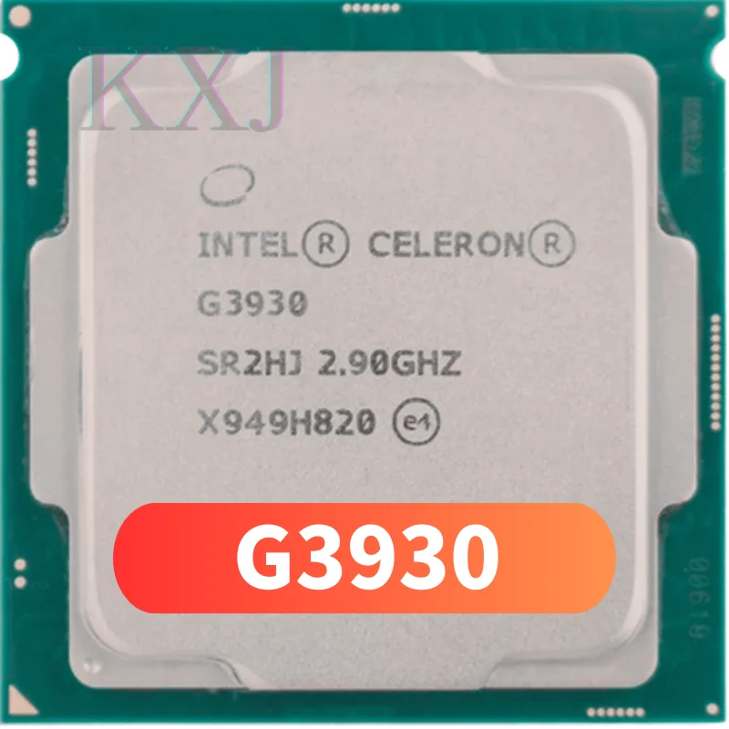 Двухъядерный процессор Intel Celeron G3930, 2,9 ГГц, 2 Мб кэш-памяти, процессор SR35K LGA1151 Tray