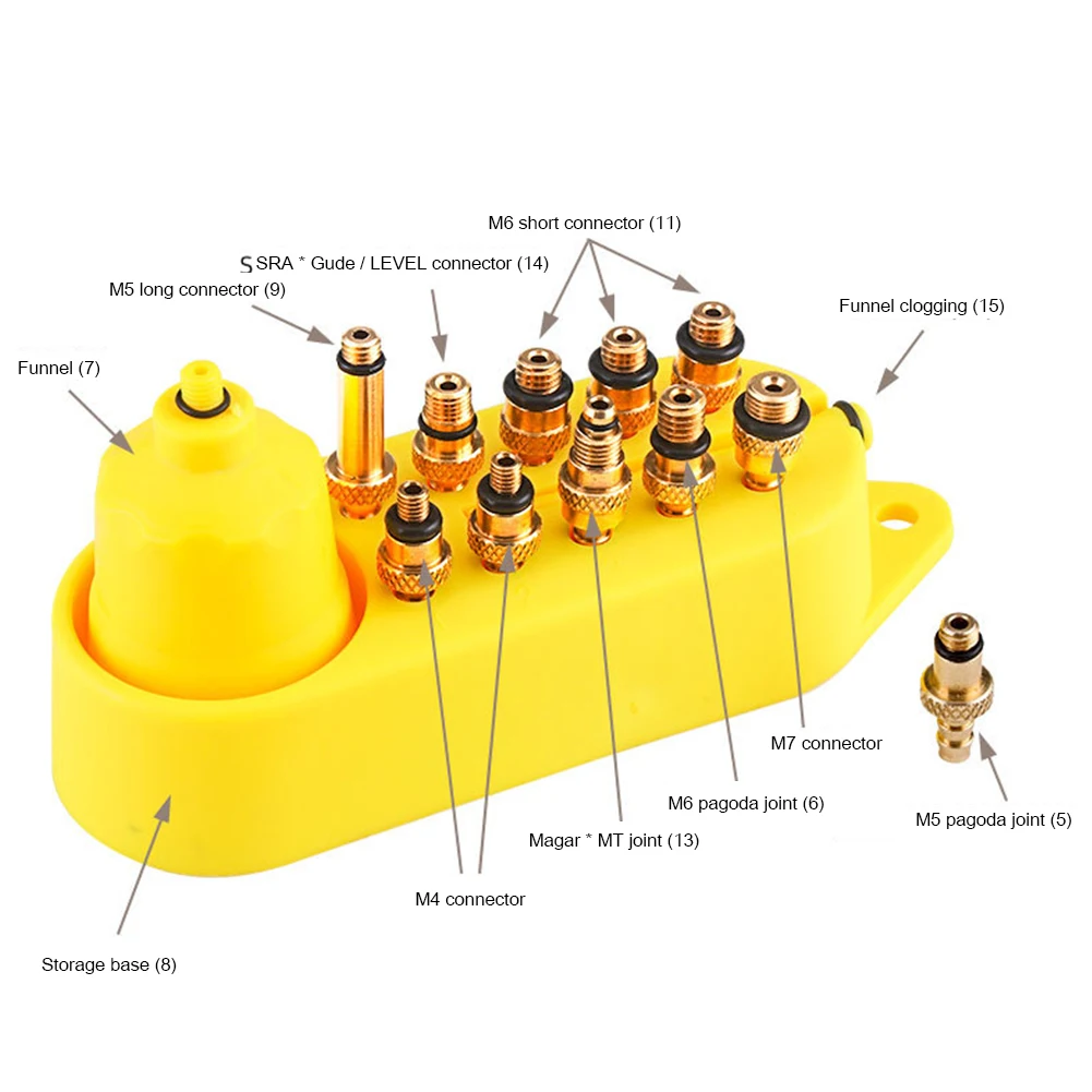 Набор инструментов для ремонта велосипеда гидравлический дисковый тормоз