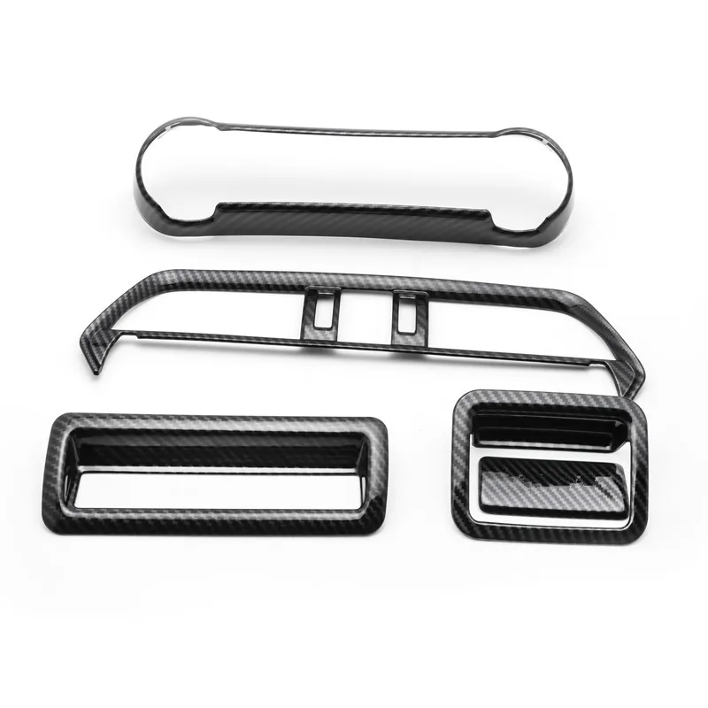 

1 Set Car Center Console Decoration Cover Trims Copilot Storage Box Handle Strim for Toyota RAV4 Car Front Interior Accessories