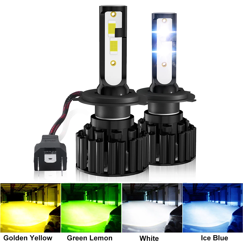 Светодиодные Автомобильные фары H7 3570 лм 6000 CSP H4 9005 K HB3 HB4 9006 3000 H8 H11 H9, светодиодные лампы 12 В, автомобильные фары K, белые, синие, 50 Вт Светодиодные Автомобильные фары H7 3570 лм 6000 CSP H4 9005 K HB3 HB4 9006 3000 H8 H11 H9, светодиодные лампы 12 В, автомобильные фары K, белые, синие, 50 Вт
