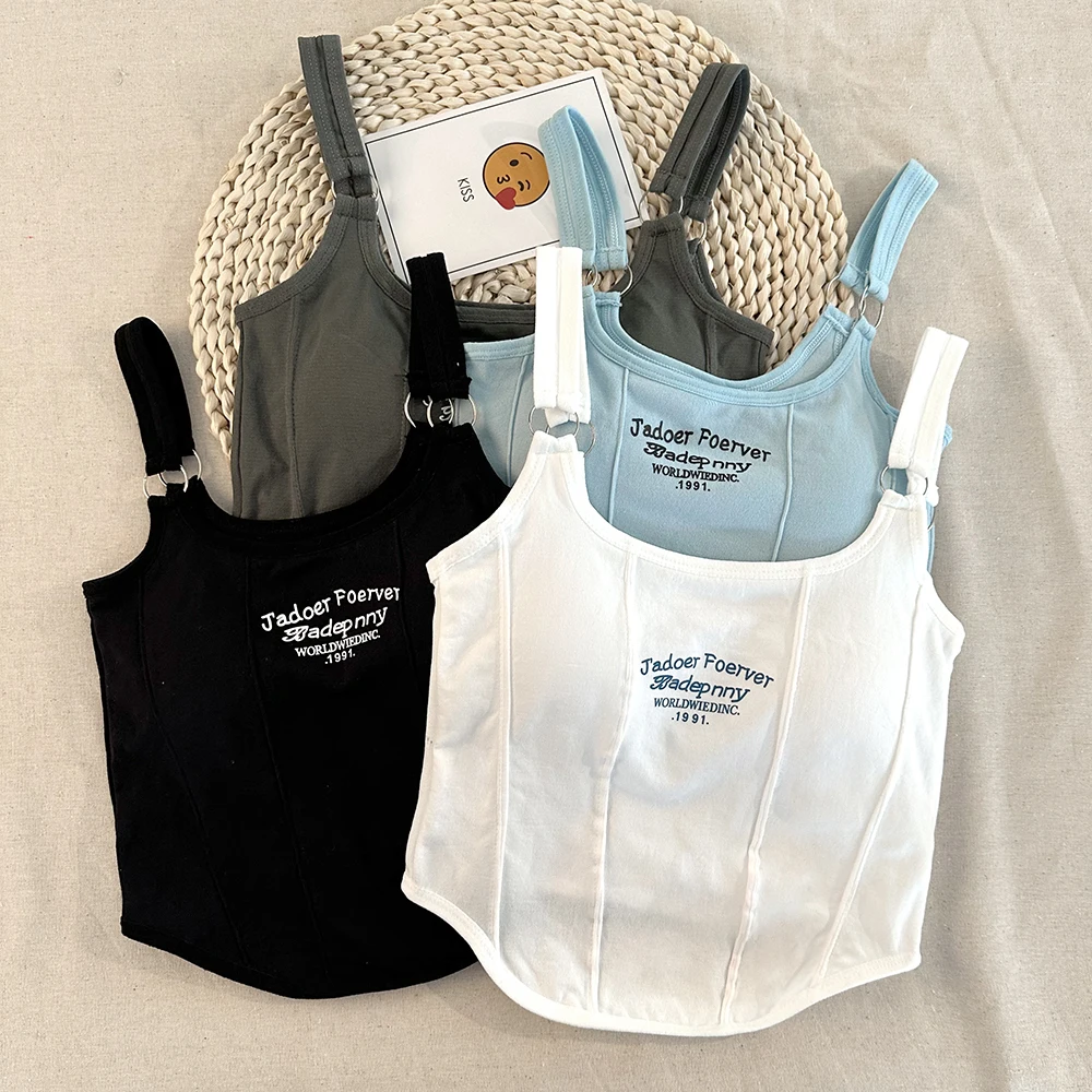 Кроп-топ женский с квадратным вырезом, пикантная майка с надписью, топ ...