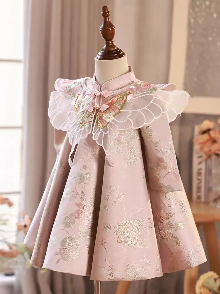 2024Новый костюм для девочек в китайском стиле на день рождения Чжуачжоу Тан