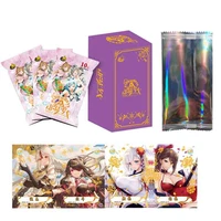 anime beauties goddess story cards paper games children anime peripheral character collection kids gift playing card toy