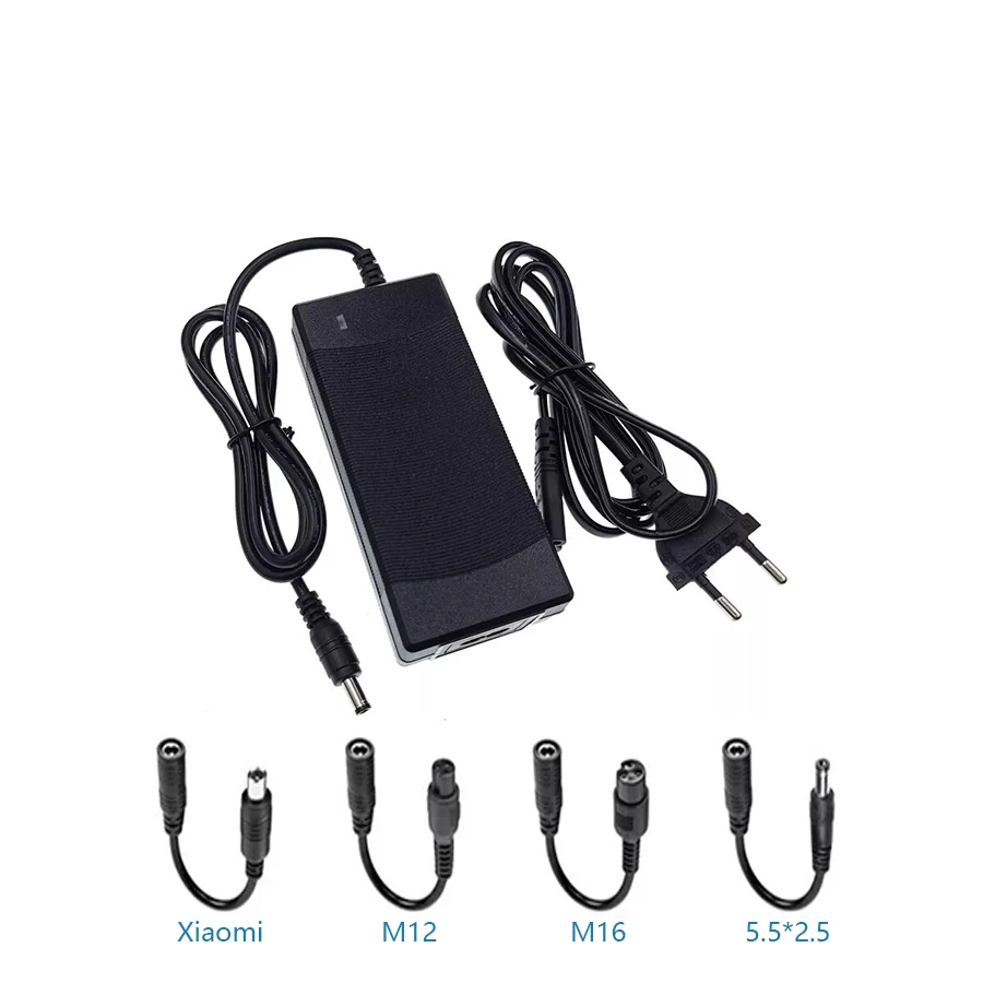 Power Charger 42V 2A Replacement Scooter Segway Electric Skateboard Hoverboard Unicycle Self-balancing Skate Cable