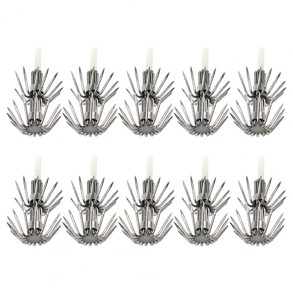 10 шт. двухслойный легкий крючок для зонта из нержавеющей стали