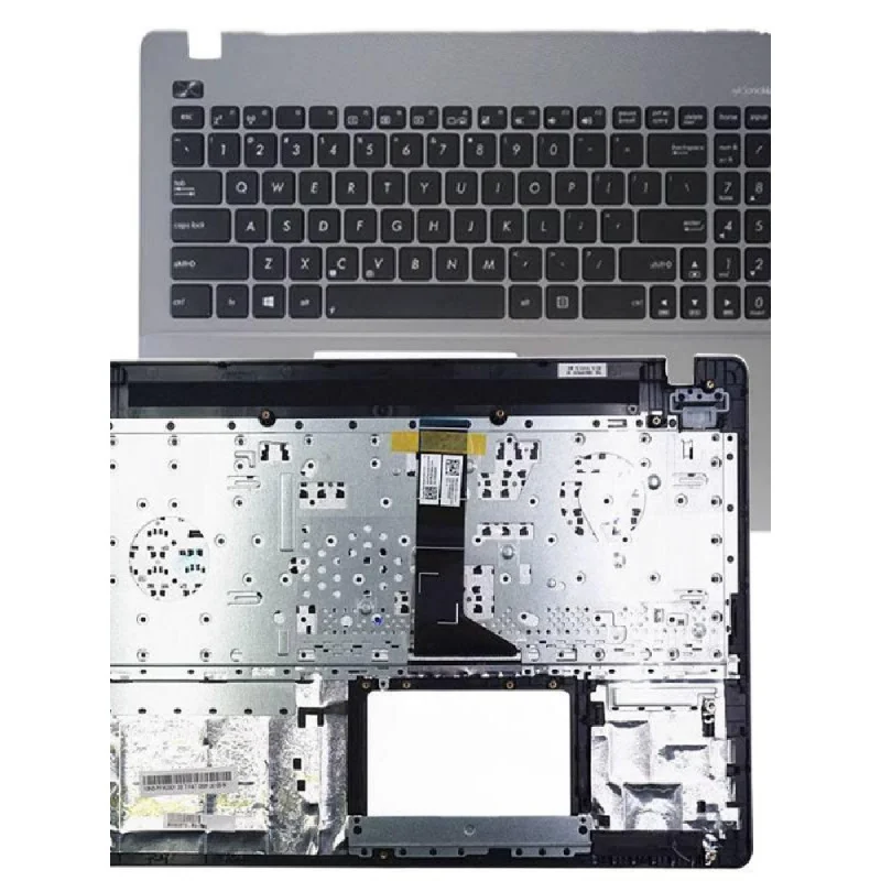 Фото Клавиатура Ao+ для Asus K550D A550D K550DP X550D K555Z VM590Z с корпусом C Shell №4