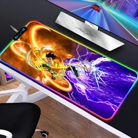 rgb hunter x hunter mouse pad gaming accessories computer large 800x300 mousepad gamer rubber carpet with backlit play desk mats