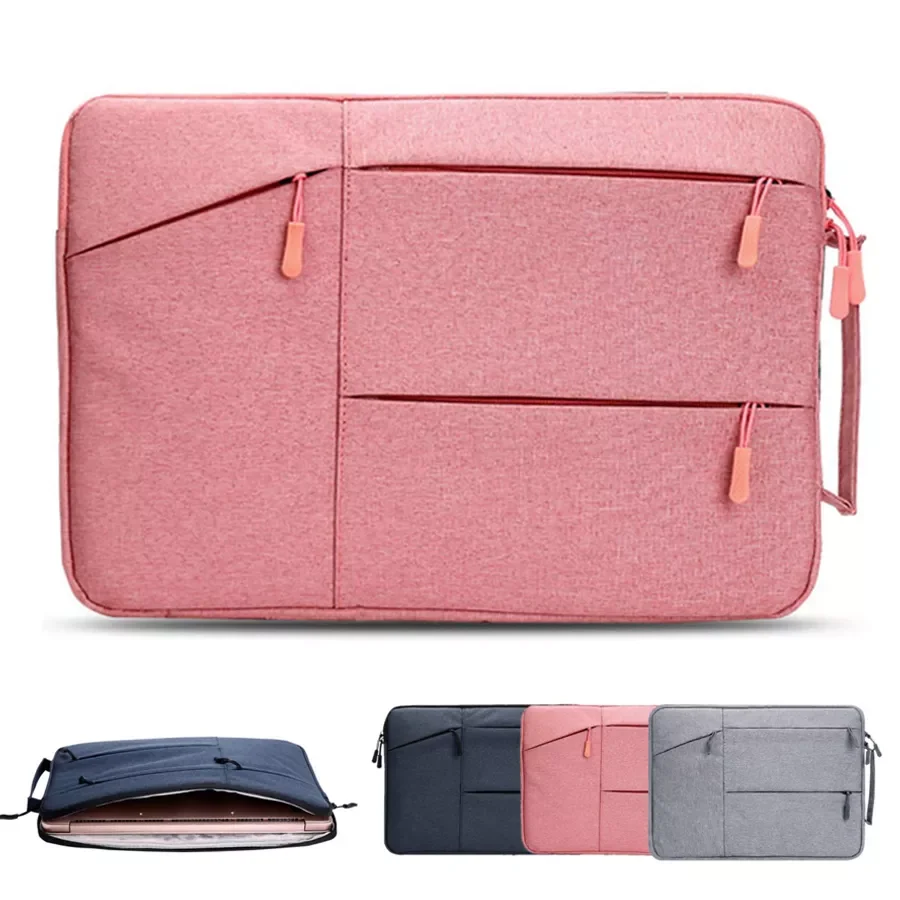 

Laptop Sleeve Bag for MacBook Pro 13 2020 M1 A2338 Mac book Air 13 A2337 Funda Pro 16 Case 11 12 Women Work Briefcase