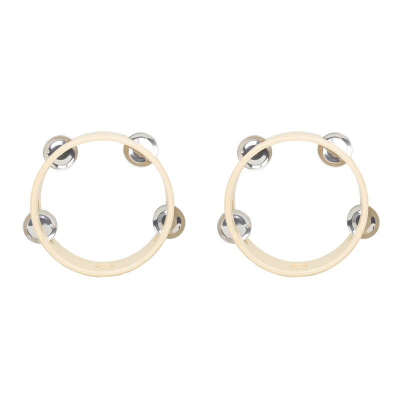 

Металлический перкуссионный колокольчик, музыкальный инструмент в подарок, 6 дюймов, 2 шт.