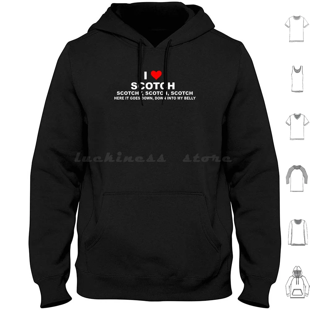 

Anchorman Quote-I Love Scotch Hoodie cotton Long Sleeve Anchorman Anchorman Quote I Love Scotch Ron Will Ferrell Funny Comedy