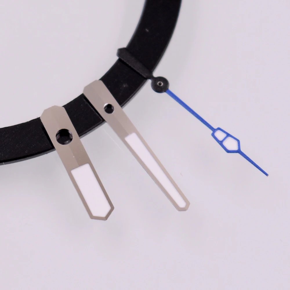 Зеленые светящиеся стрелки часов DEBERT бренд совместимые с моделями Seiko NH35 NH36