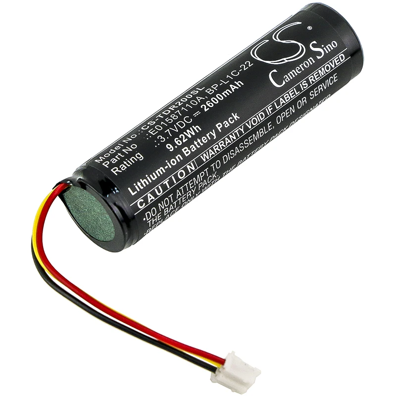 

2600mAh tas E01587110A BP-L1C-22 Аккумулятор для Tascam MP-GT1