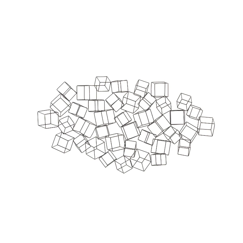 

DecMode Black Metal 3D Square Geometric Wall Decor