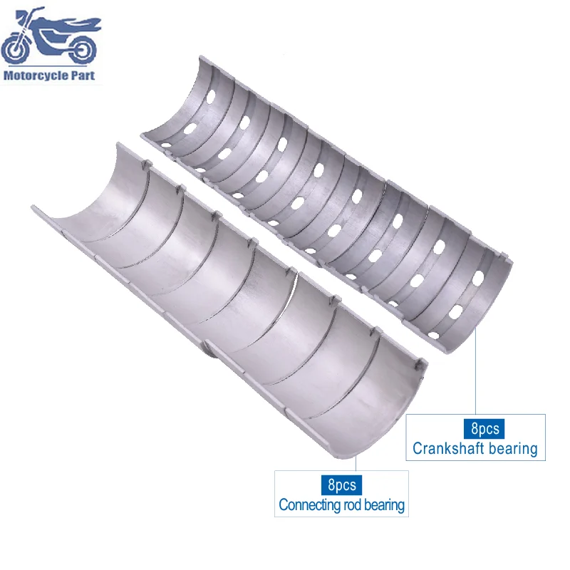 

Motorcycle Connecting Rod & Crankshaft Main Bearing Set STD +25 +50 +75+100 For Yamaha YZF1000 YZF-R1 YZF R1 YZF 1000 2009-2016