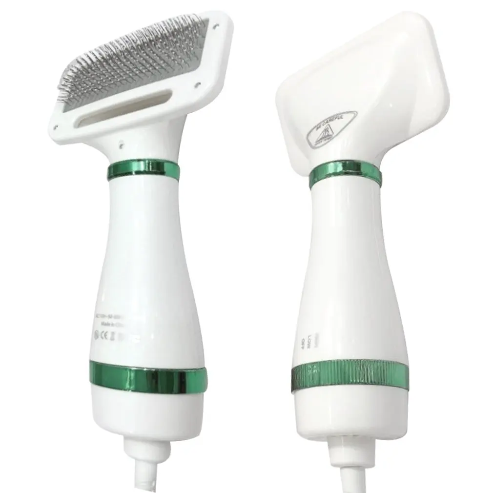 

Pet Hair Dryer Portable 2 In 1 Dog Hair Dryer Home Pet Grooming Cat Hair Comb Dog Fur Blower Adjustable Temperature Pet Brush