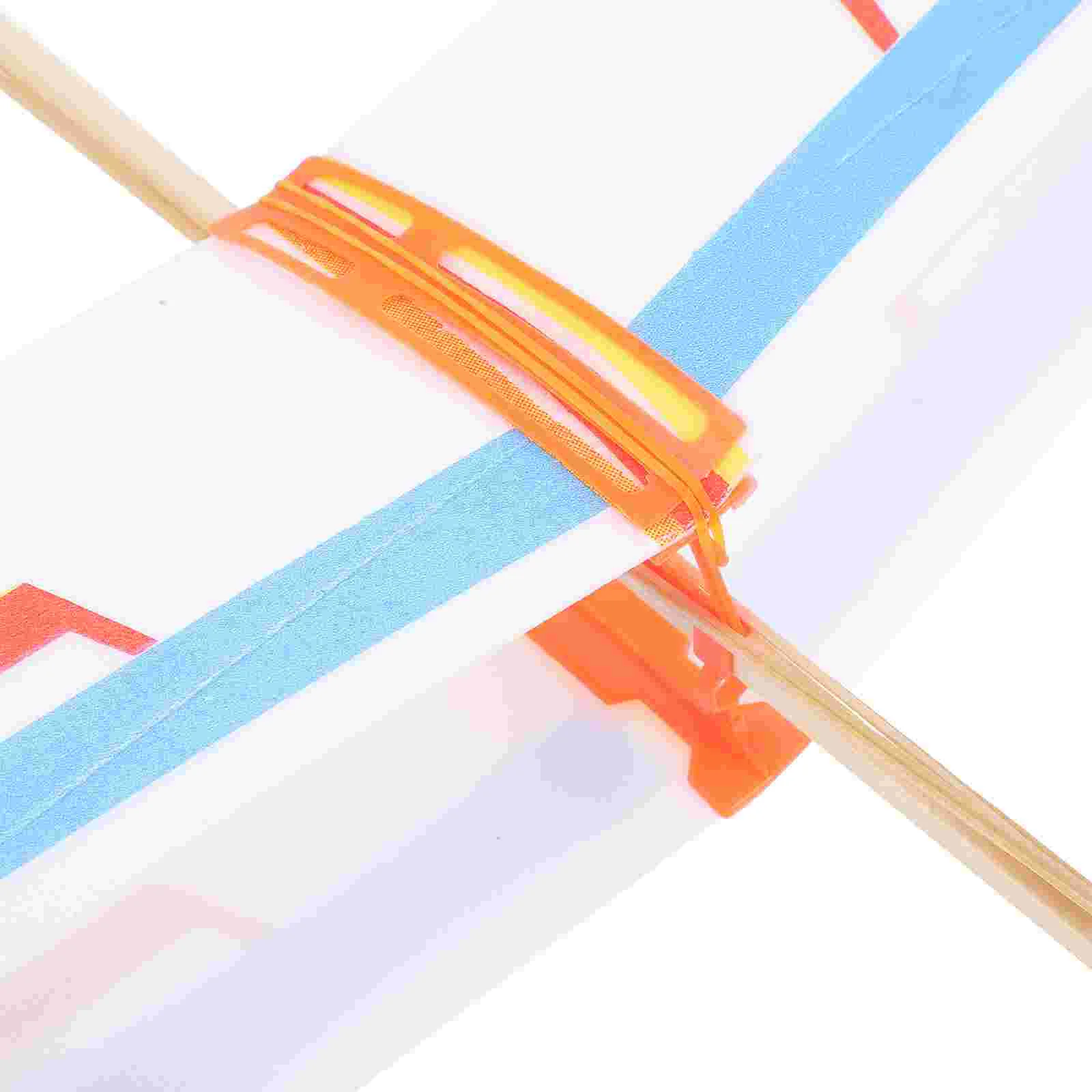 3 шт. игрушка-пусковая установка для самолетов с резиновой лентой биплан сборка