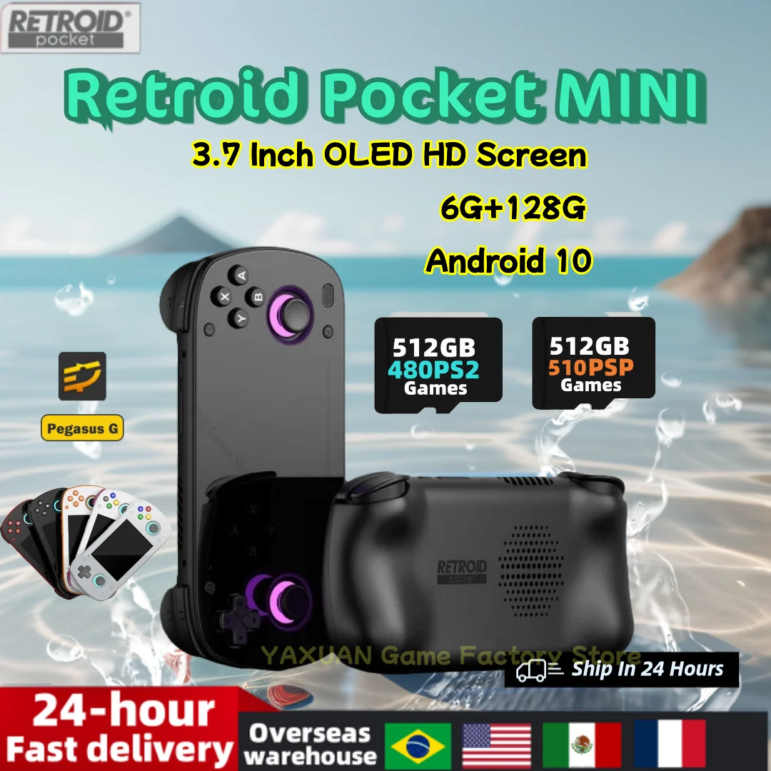 Retroid Pocket MINI Портативная игровая консоль 128Г 20000 игр