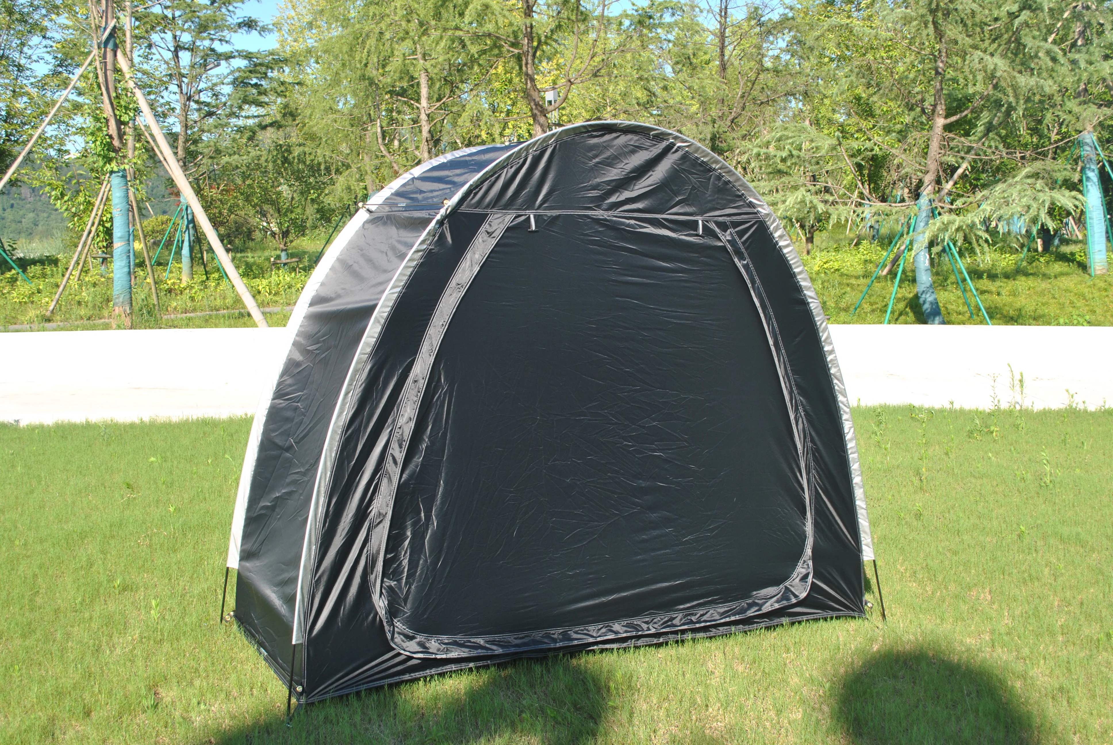 CZX-401 Велосипедная палатка Сарай для хранения велосипедов 210D с дизайном окна