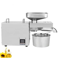 stainless steel new smart mini oil press home usecommercial use sunflower oil extraction machine