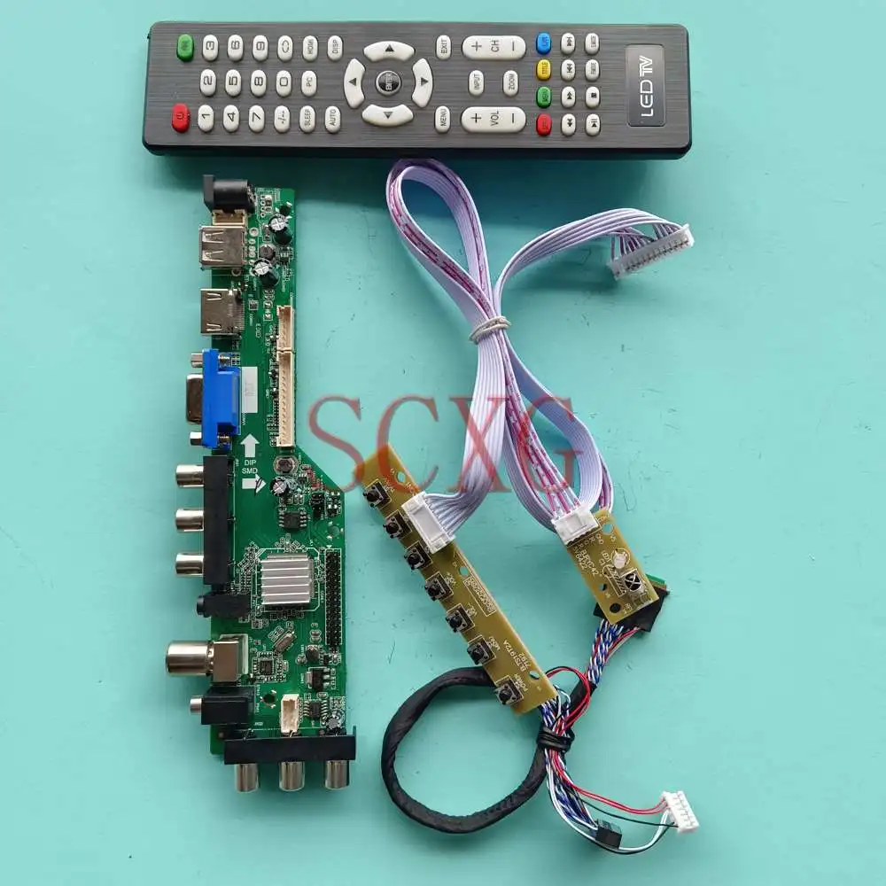 

Панель управления ЖК-дисплеем, совместимая с цифровым сигналом DVB USB AV VGA HDMI