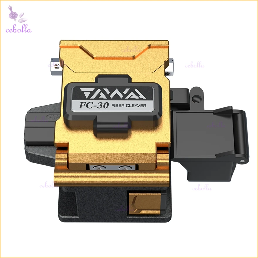 

Hight Quality TAWAA FC-30 Optical Fiber Cleaver Double Fixture Standard Less than 0.5 Degrees Handheld 48000 times blade life