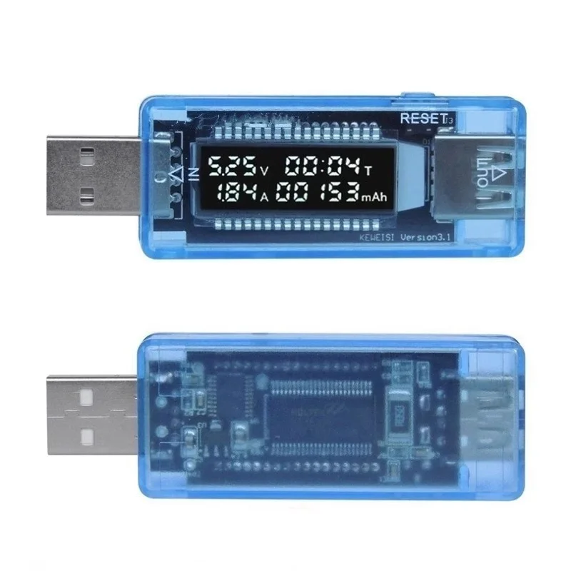 Измерители напряжения Ток Напряжение Емкость батареи Тестер USB Вольт Доктор