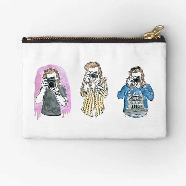 

Top Tog Zipper Pouches Pure Small Storage Pocket Wallet Women Key Cosmetic Men Panties Bag Underwear Coin Packaging Money Socks