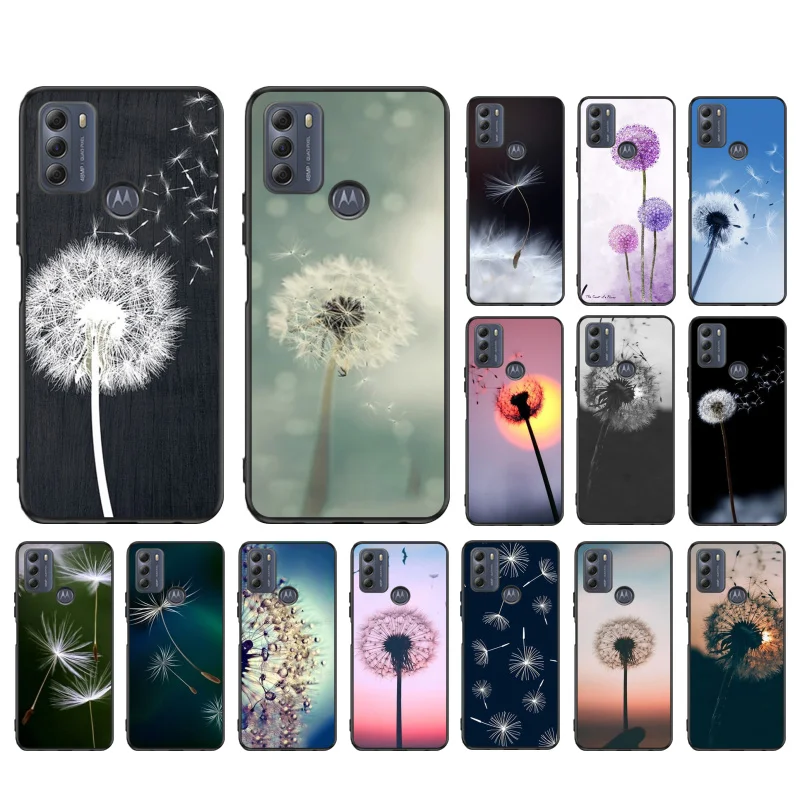 

Dandelion Case for Motorola G22 G60 G52 G100 G Stylus G30 G10 G20 G50 GPure E32 E20 E40 E7Power Edge20 lite Pro OneAction