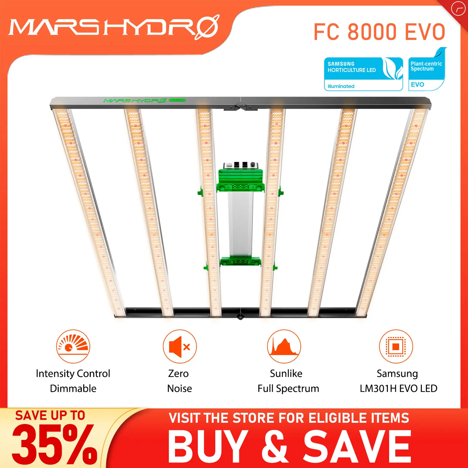 

Фитолампа Mars Hydro FC 8000 EVO 800 Вт