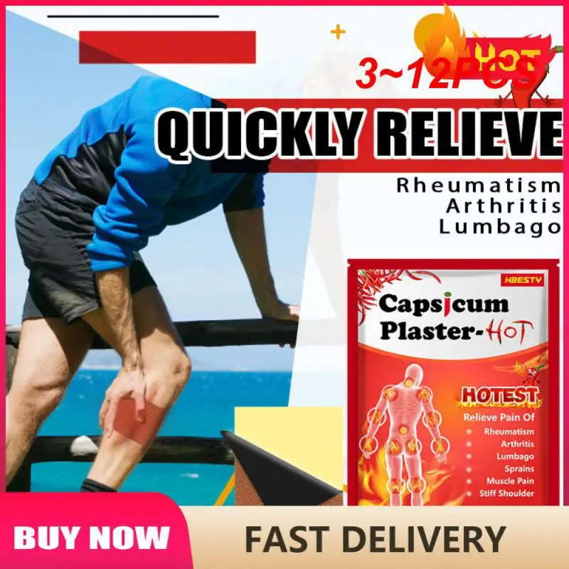 

3-12 шт., наклейки для снятия симптомов боли в пояснице