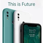 Оригинальный квадратный жидкий силиконовый чехол для Xiaomi Redmi Note 7 7S Pro, Защитная крышка для объектива камеры, милый чехол для телефона Note7 7Pro Capa