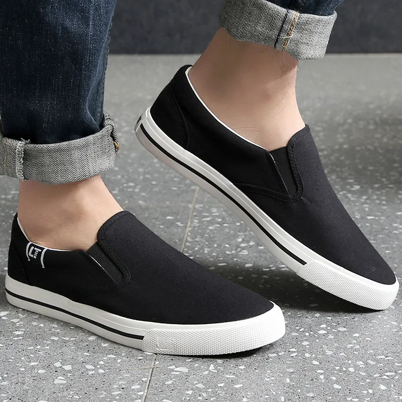 

Мужские повседневные холщовые туфли на плоской подошве, 39-45