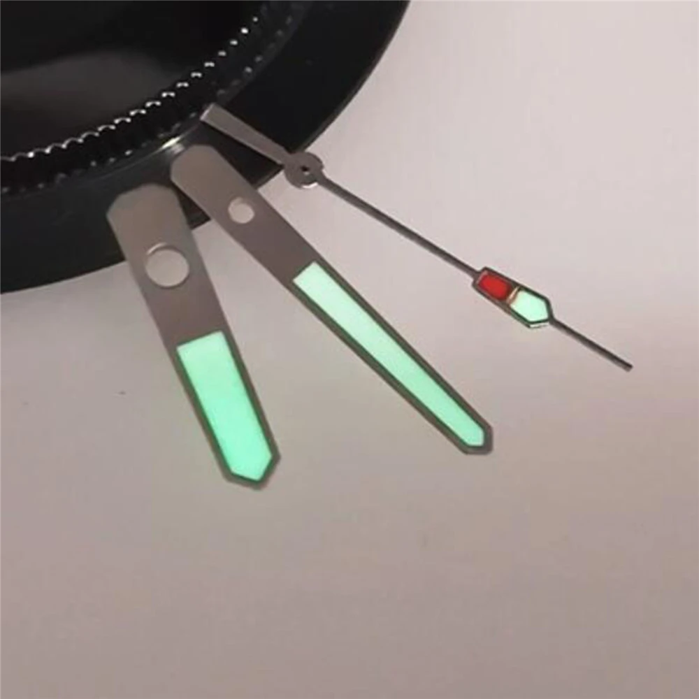 

Retro Style Pointer Diving Super C3 Green Luminous Watch Hands for NH35/NH36 Movement Watch Hands Accessories
