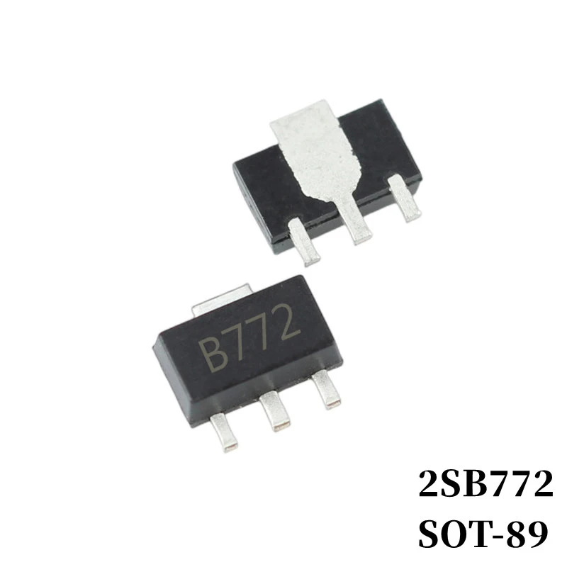 

20/50Pcs SMD Transistor 2SB772 2SB766A 2SB1386 2SB1424 2SB1440 2SB1628 SOT-89 PNP Bipolar Amplifier Transistor