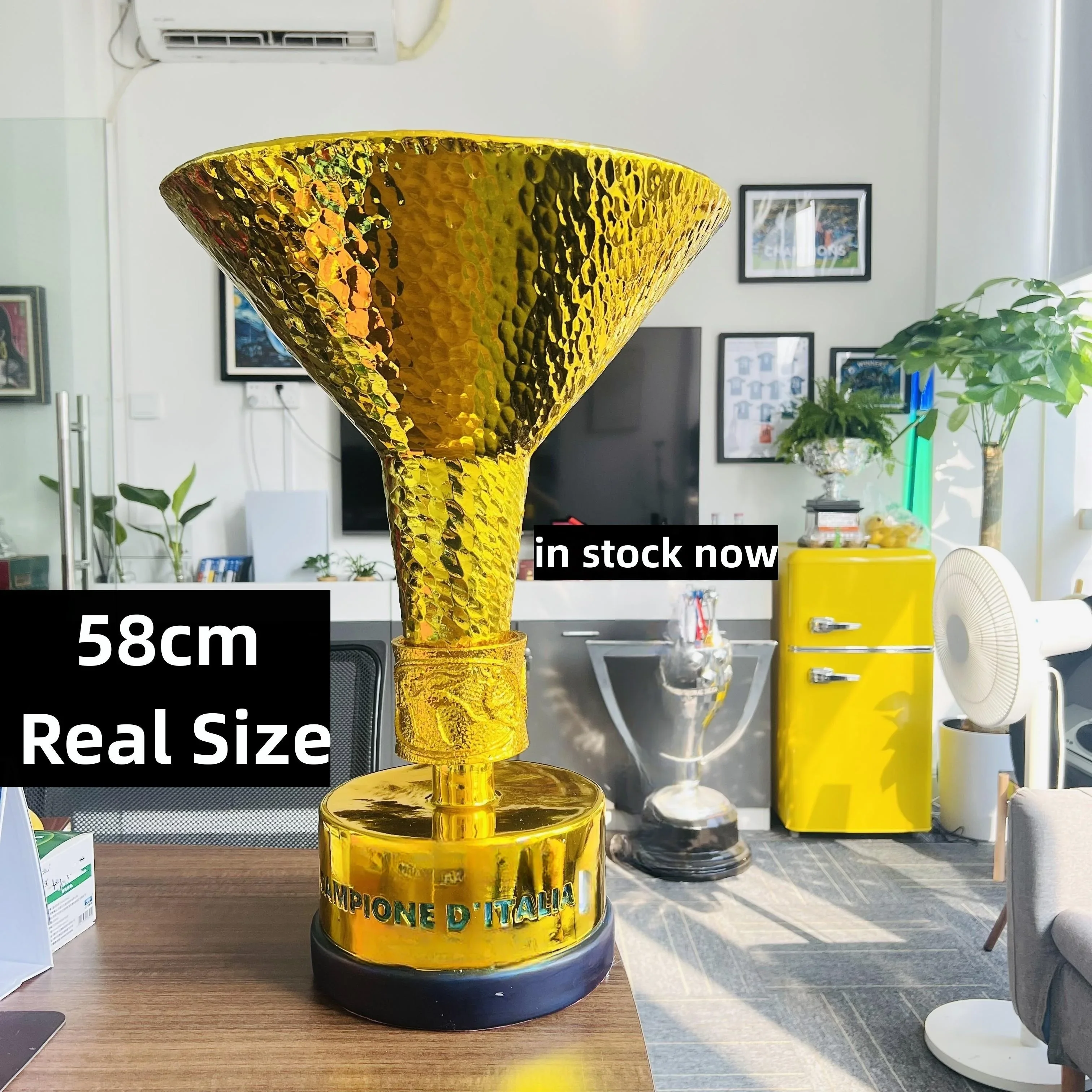 

Трофей чемпионов итальянской футбольной лиги 10 см 16 см 42 см 58 см