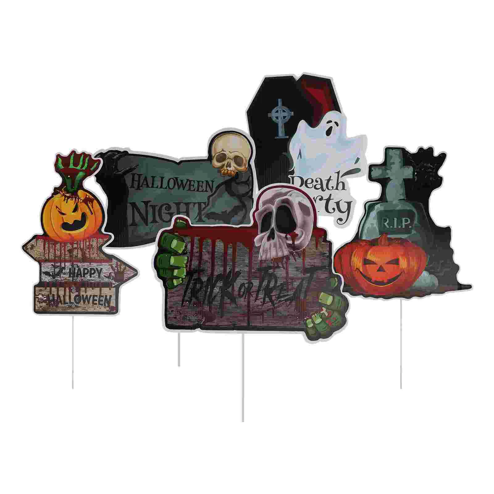

Yard Decorations Warning Signs Sign Stakesscary Outdoor Lawn Decor Garden Beware