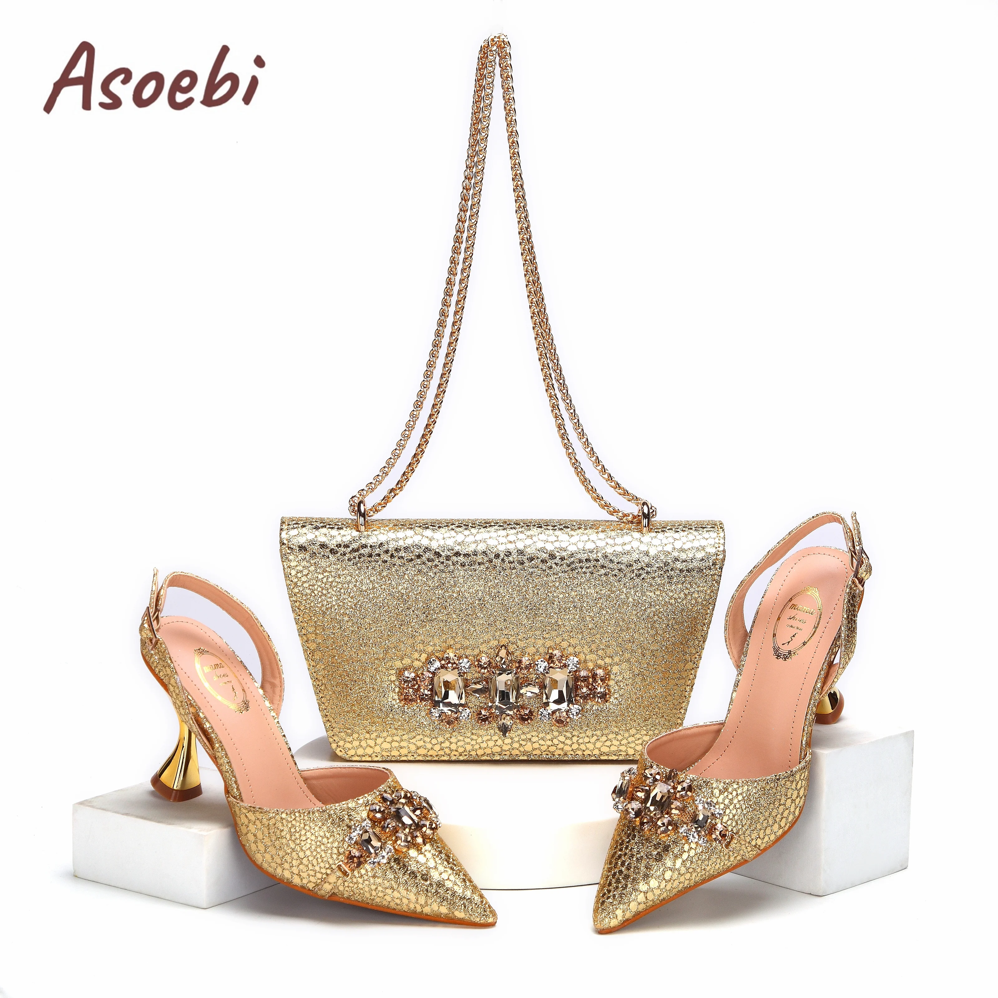 Женские свадебные туфли-лодочки на высоком каблуке