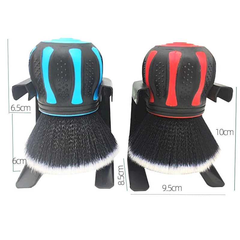 1 Шт. Щетка Для Чистки Автомобиля С Ультрамягкой Щетиной И Крышкой Хранения