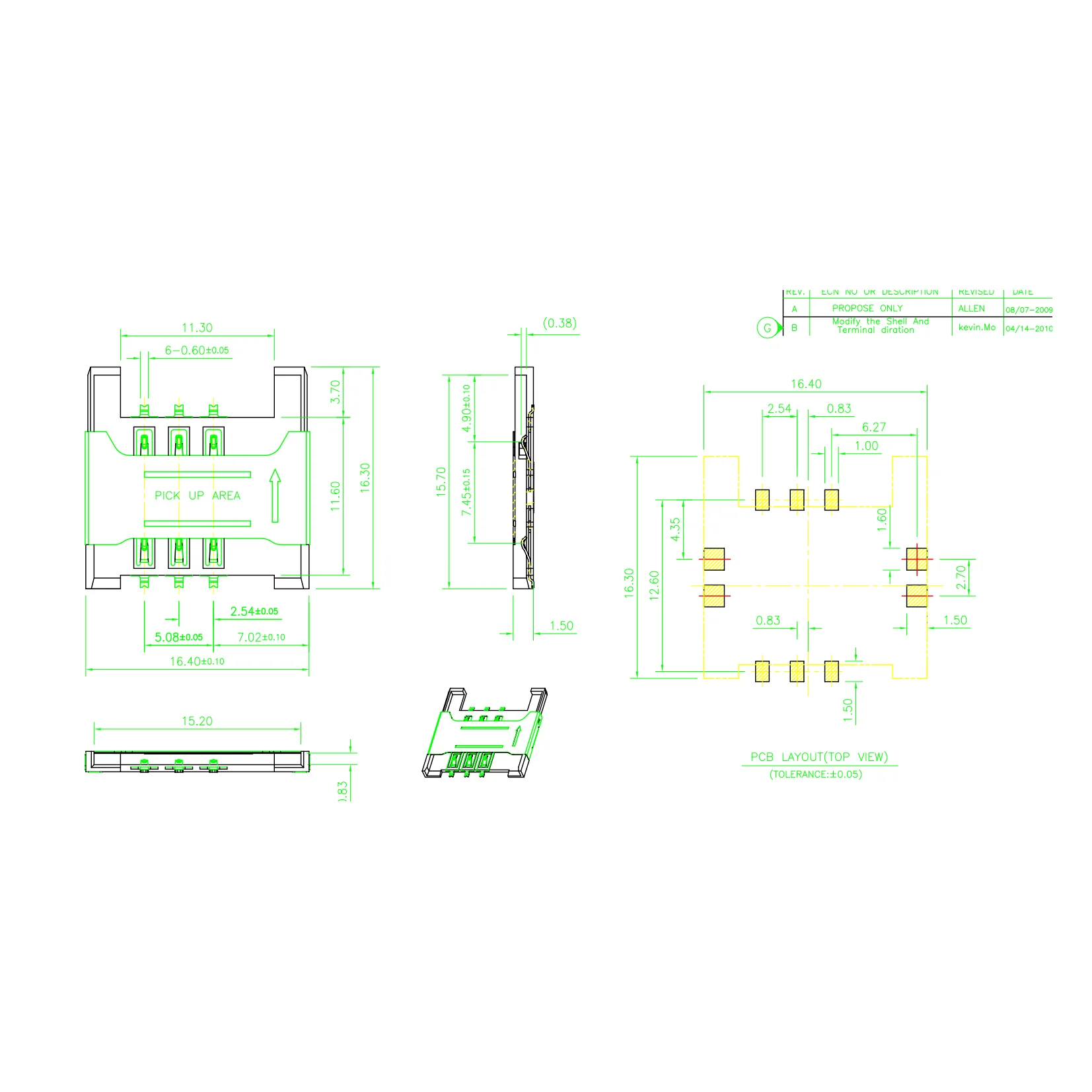 Рисунок 3 - разъем для считывателя Sim-карт