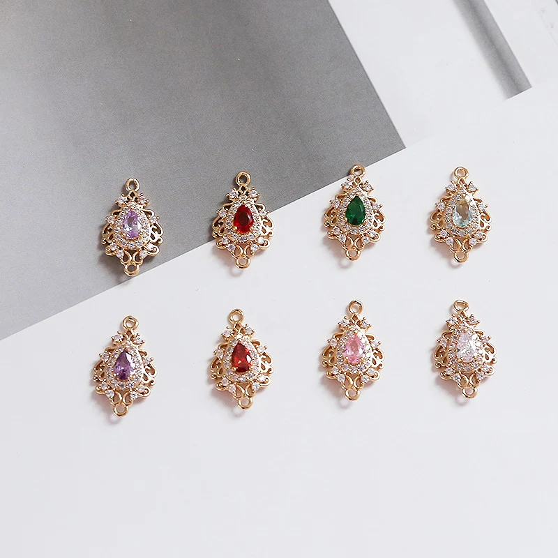 1 шт. подвеска в виде листьев и капель воды |