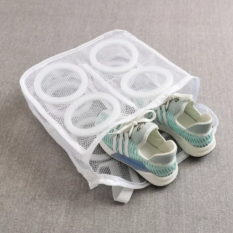

Washing Machine Shoes Bag Travel Shoe Storage bags Portable Mesh Laundry bag Anti-deformation Protective Clothes organizer
