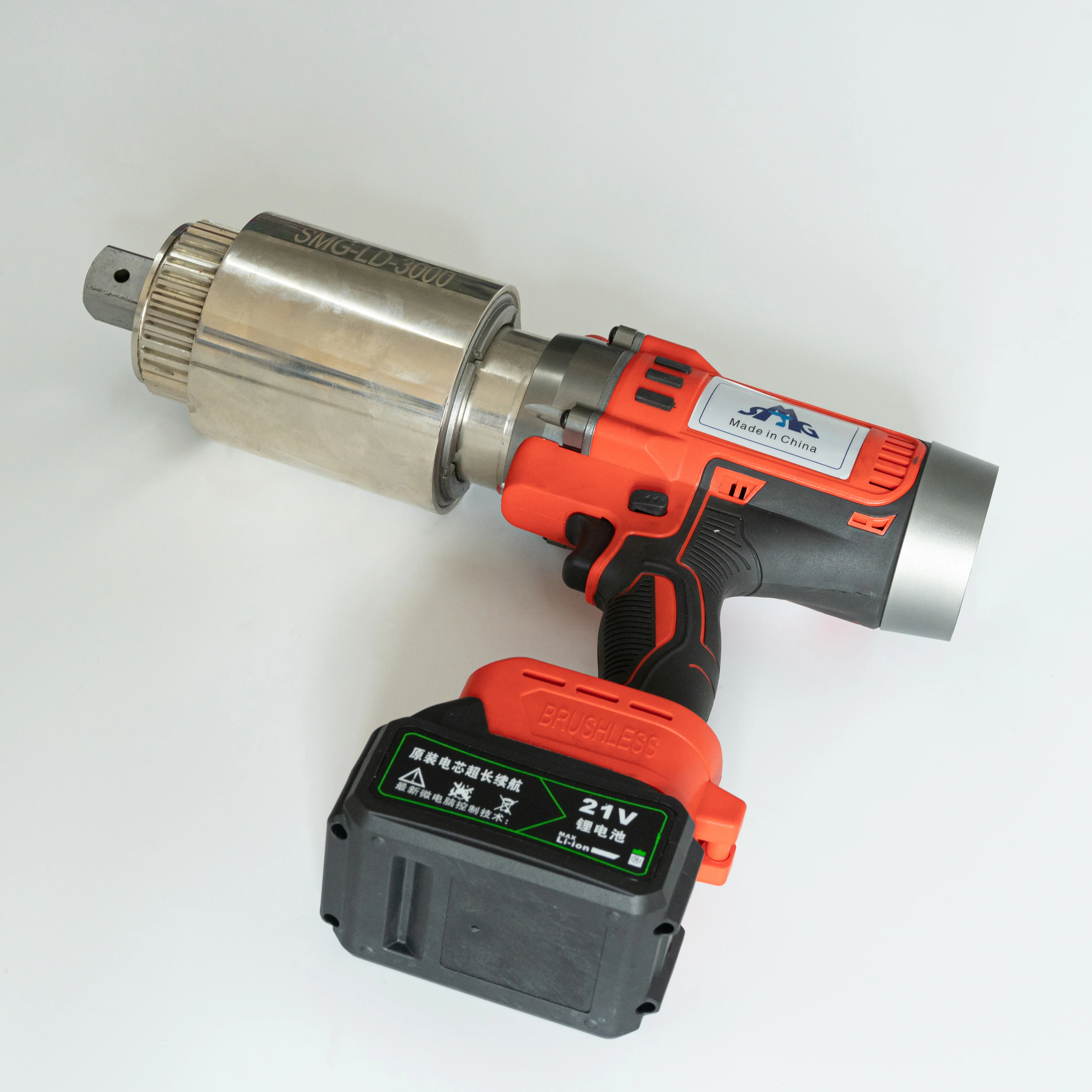 Прецизионный крутящий момент 3000 Нм Аккумуляторный ключ цифровой Электрический