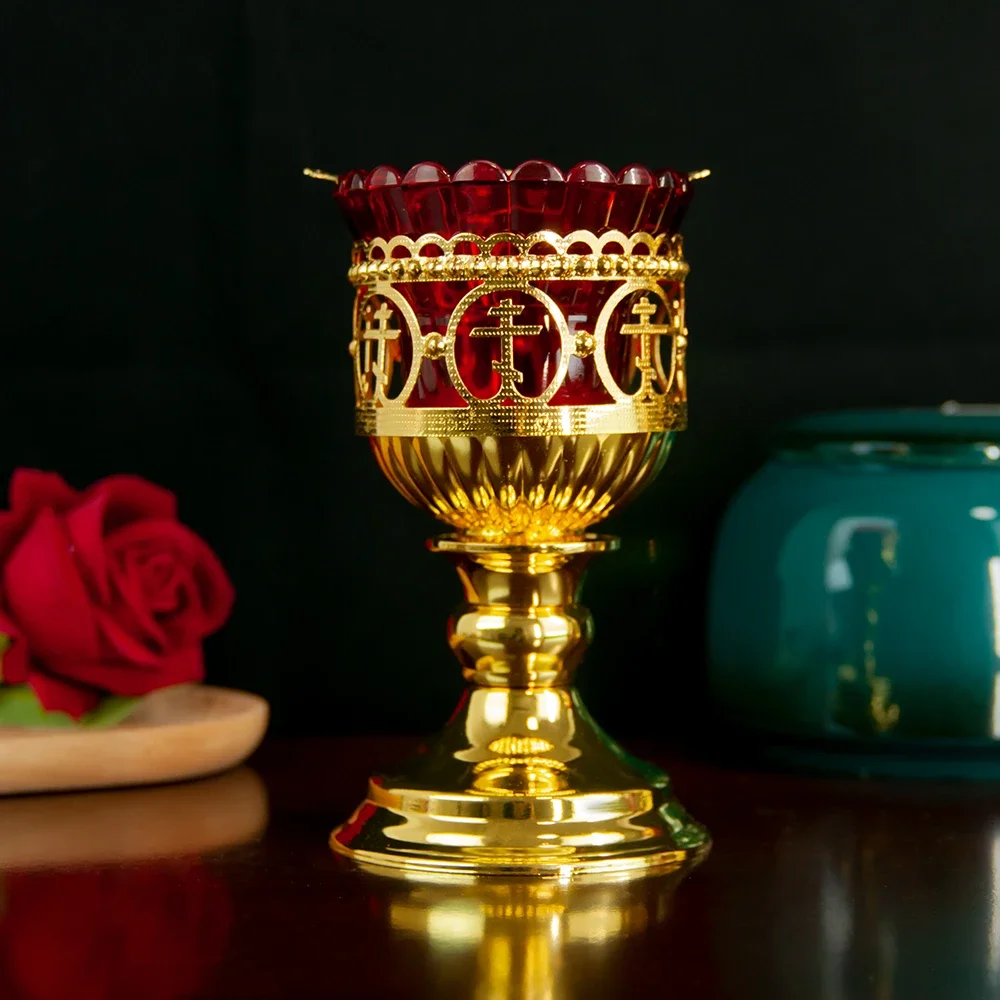 

Подсвечник православный масляный