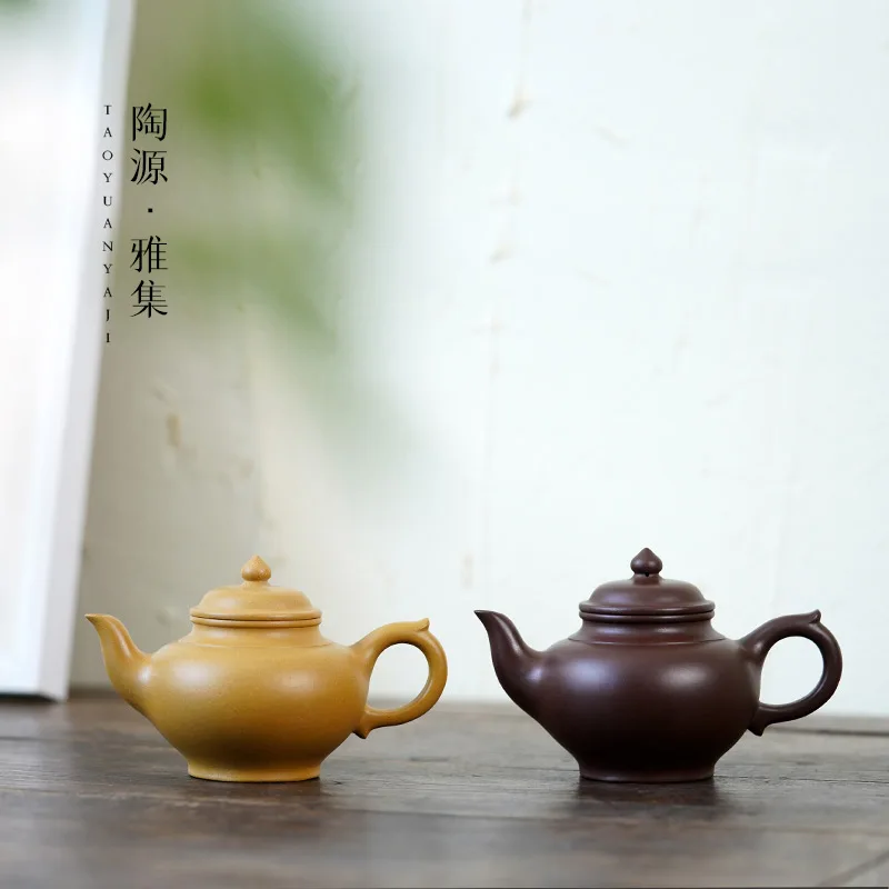 

Практичное устройство для прямой трансляции Tao Yuan · Yaji, классический горшок-Вишня ручной работы, Высококачественный Фиолетовый песочный го...