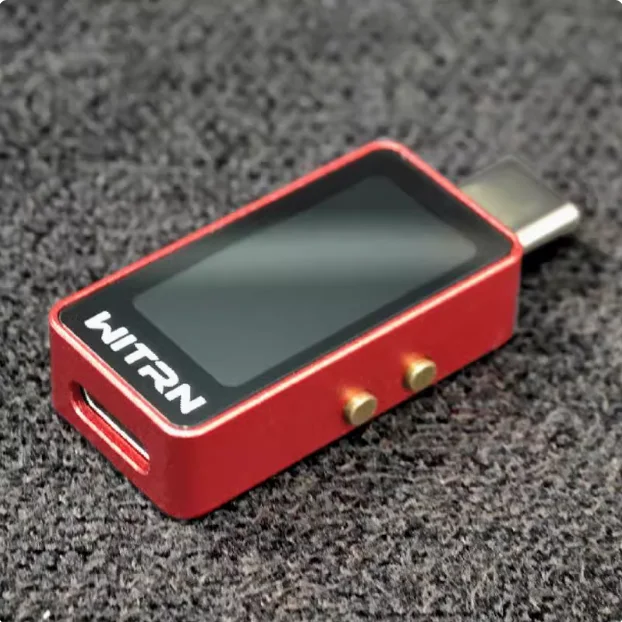 USB-тестер напряжения и тока CC1 WITRN красный